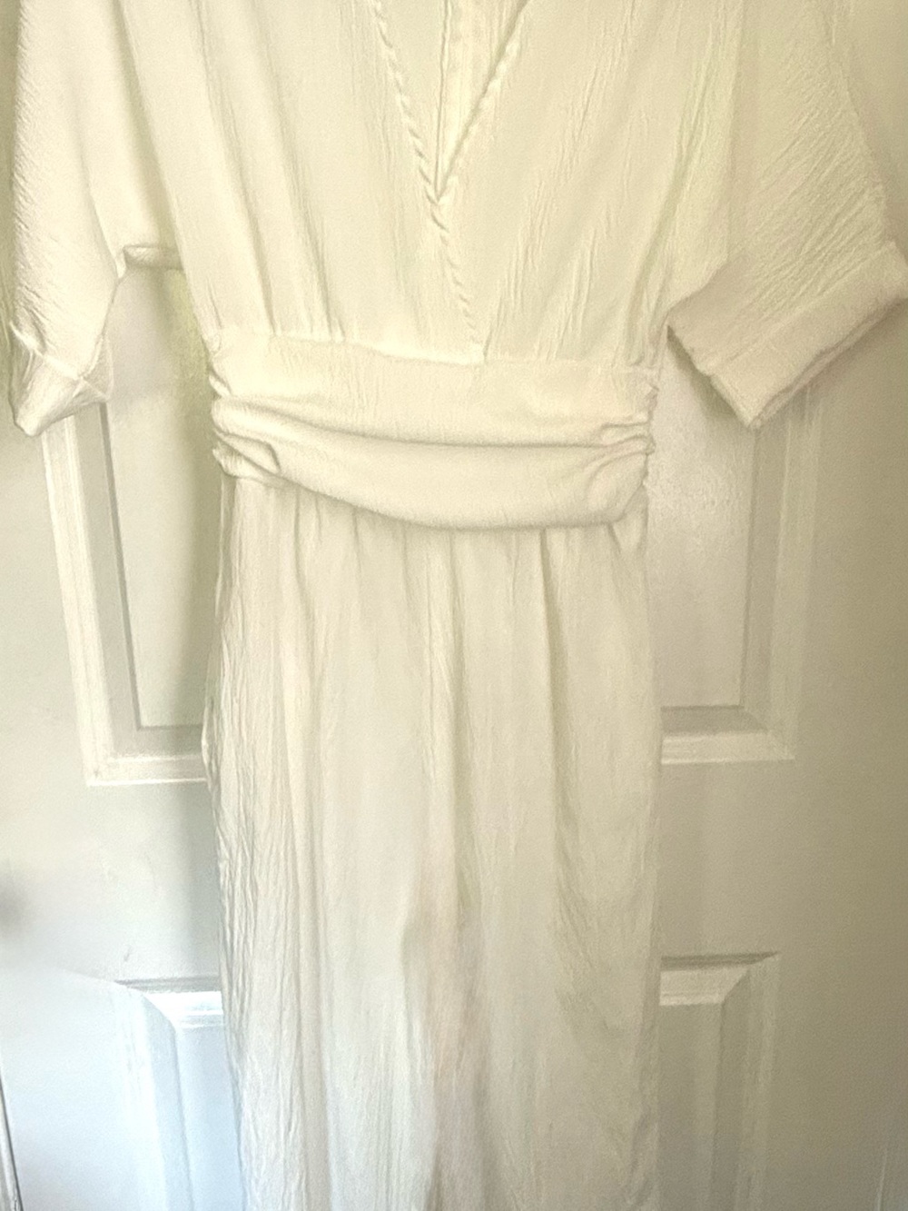 White jumpsuit